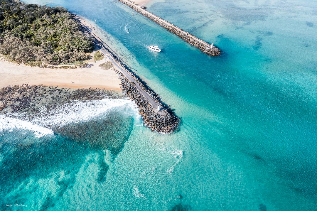 Sunshine Coast Décor - Aerial Print - Rock Wall | Point Cartwright ...